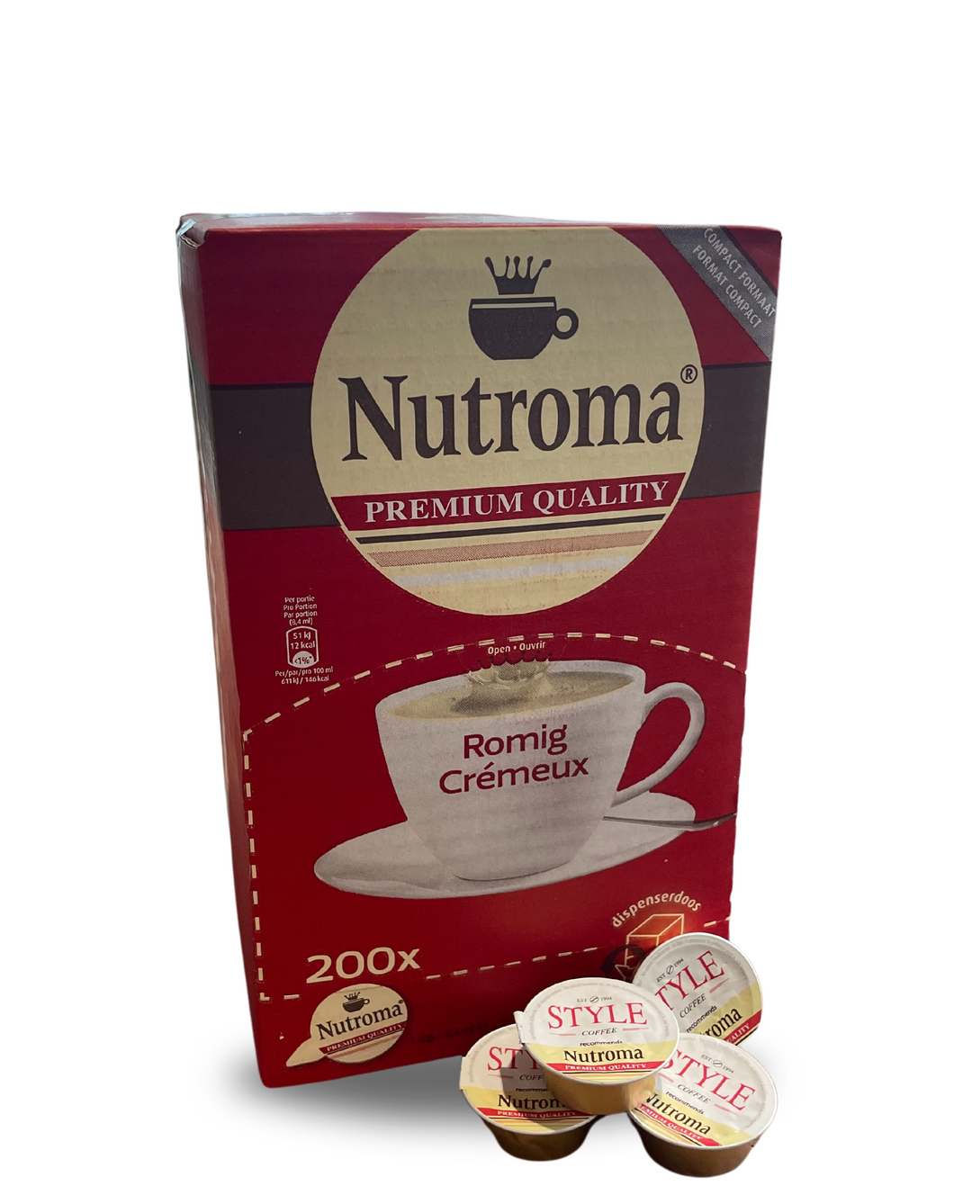 Nutroma melkkuipjes (Style Coffee) - 200st